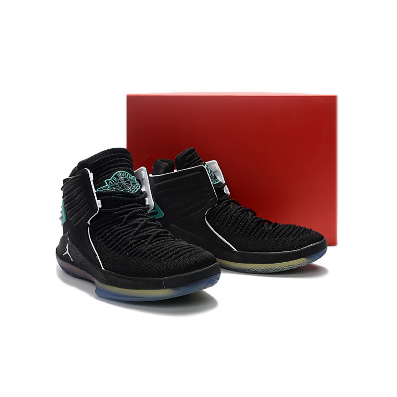 Air Jordan 32 XXXII Black/Jade/Lightblue