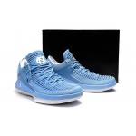 Air Jordan 32 XXXII Low "UNC" / Lightblue