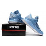 Air Jordan 32 XXXII Low "UNC" / Lightblue