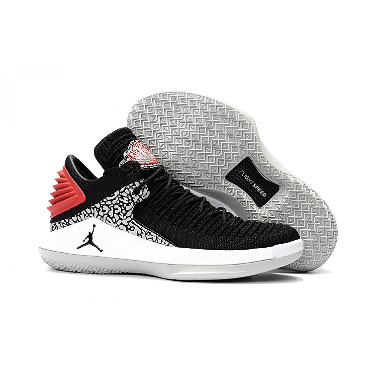 Air Jordan 32 XXXII Low "Crack" / Black