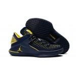 Air Jordan 32 XXXII Low Deep Blue/Yellow