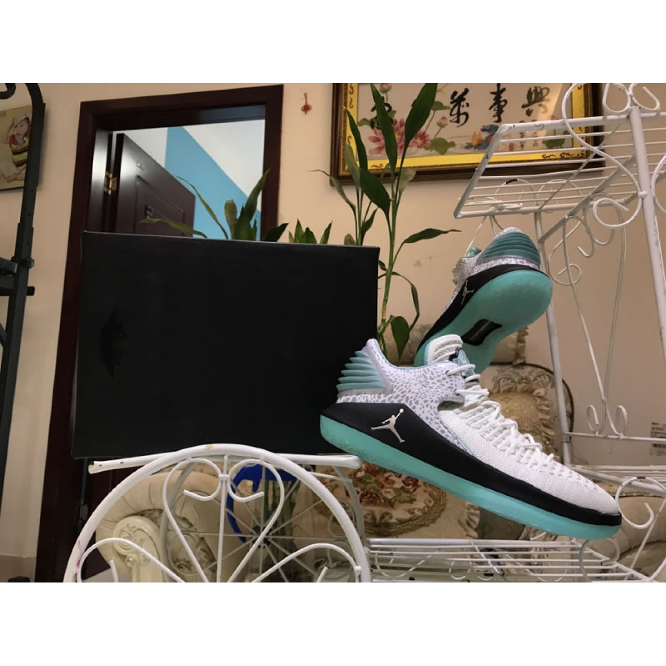 Air Jordan XXXII AJ32 Low PE Jade AH3347-101