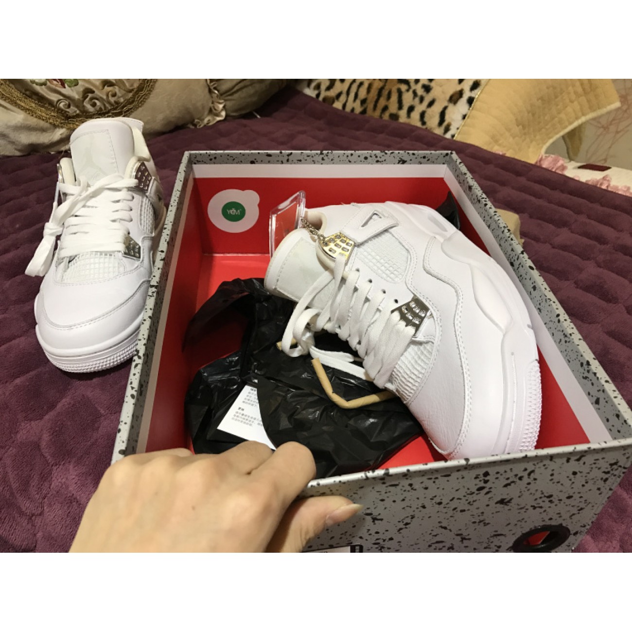 Air Jordan 4 "Pure Money" 308497-100