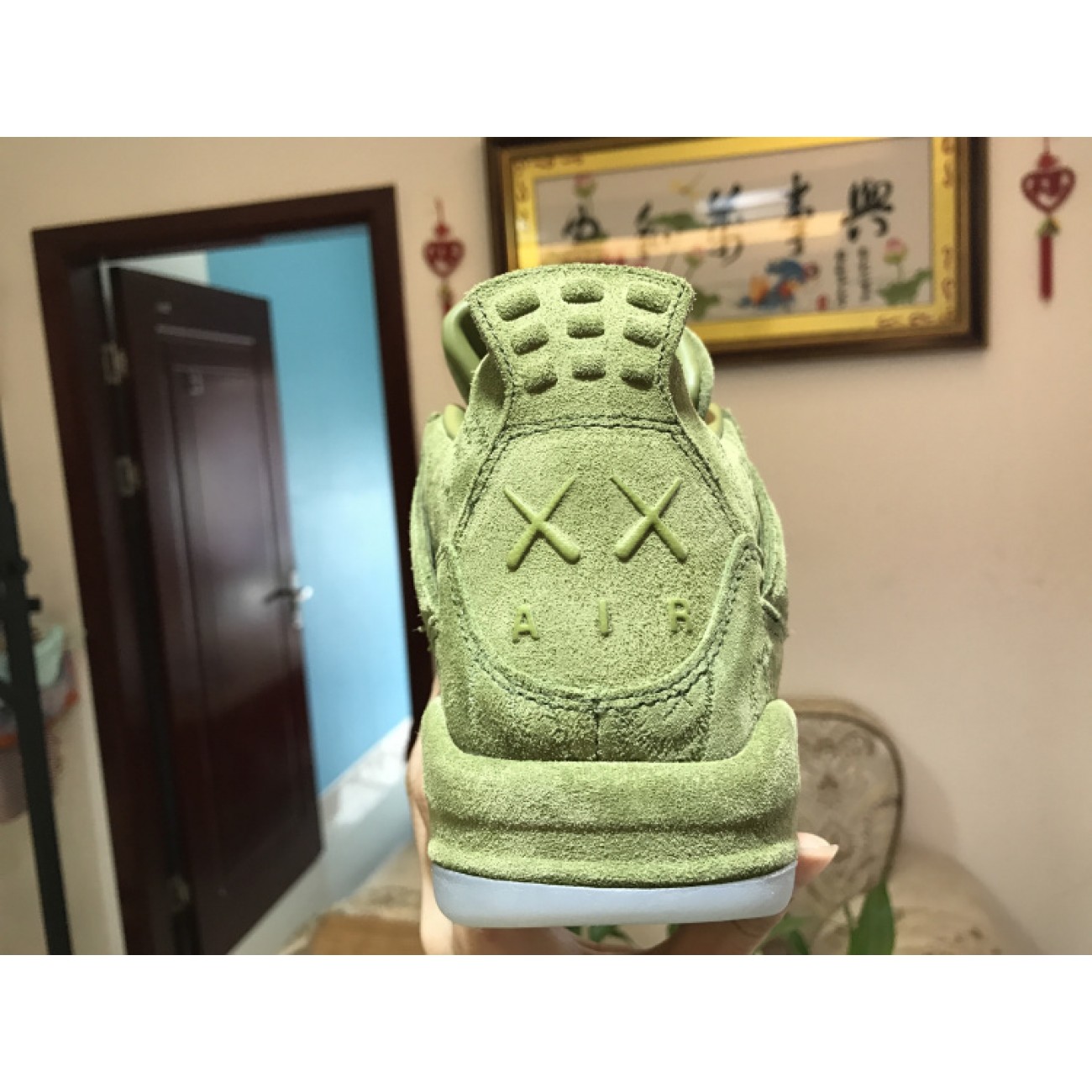 Air Jordan 4 x KAWS Green 930155-302