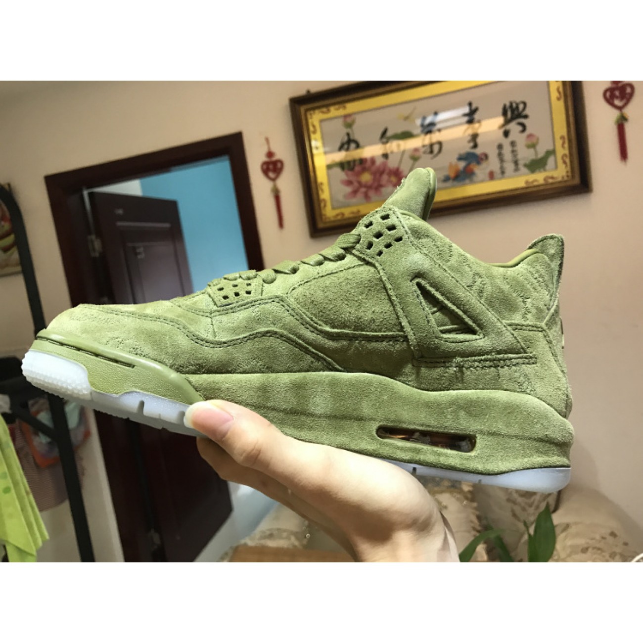 Air Jordan 4 x KAWS Green 930155-302