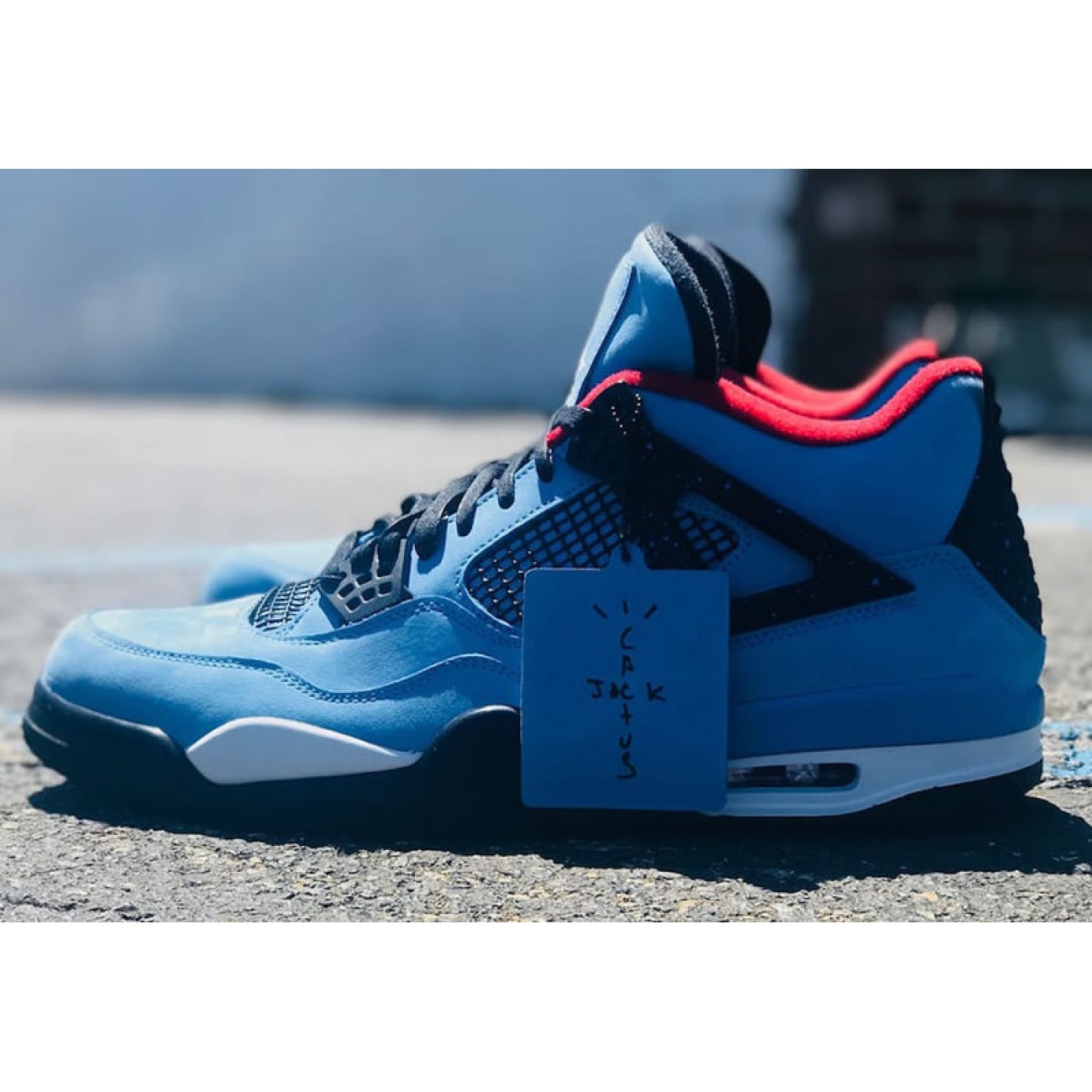 Travis Scott Cactus Jack x Air Jordan 4 "Houston Oilers" 308497-406