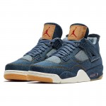 Levi's x Air Jordan 4 "Blue Denim" AO2571-401