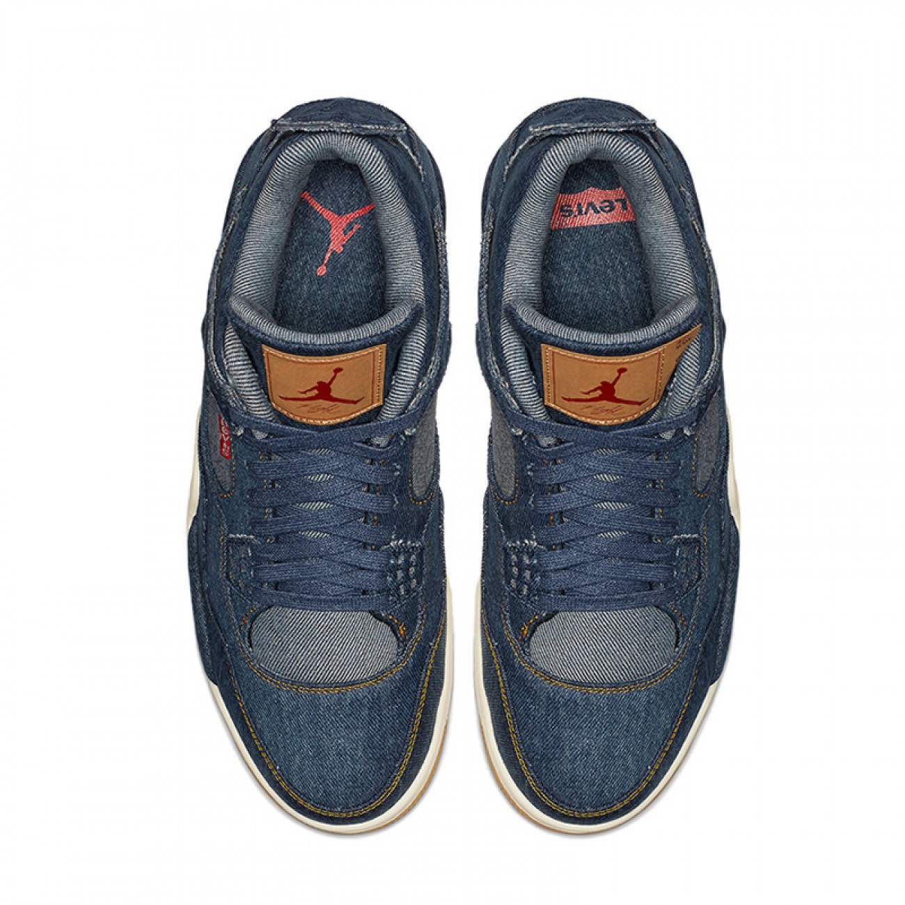 Levi's x Air Jordan 4 "Blue Denim" AO2571-401