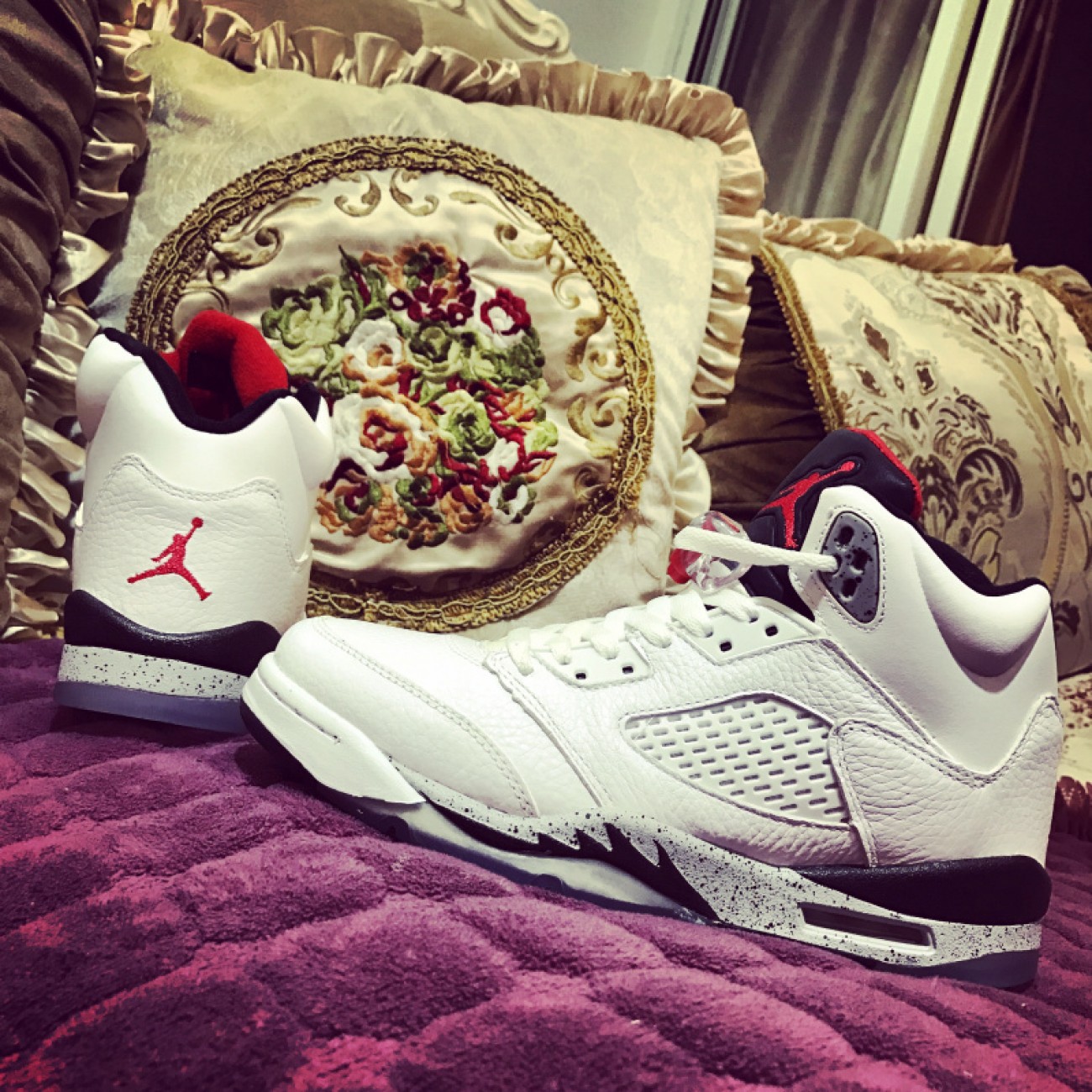 Air Jordan 5 White Cement 440888-104