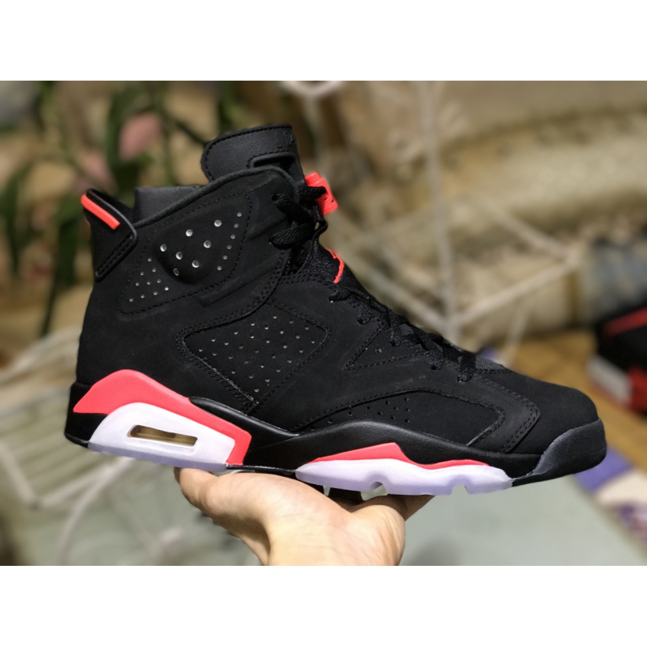 Air Jordan 6 Black Infrared 624041-006