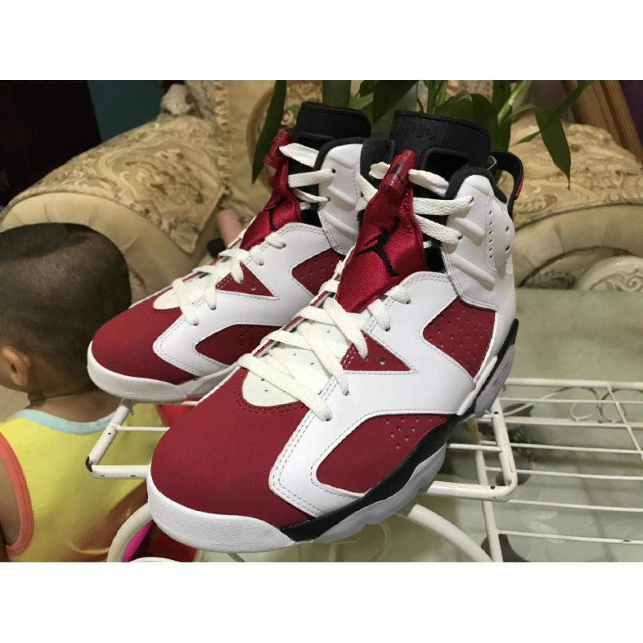 Air Jordan 6 Retro Carmine 384664-160