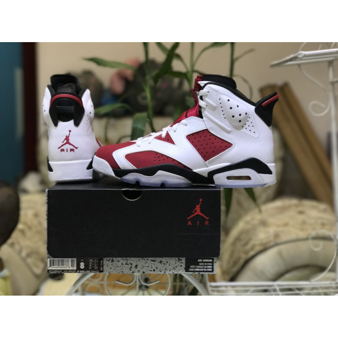 Air Jordan 6 Retro Carmine 384664-160