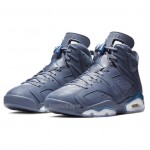 Air Jordan 6 "Jimmy Butler" PE Diffused Blue On Feet 384664-400