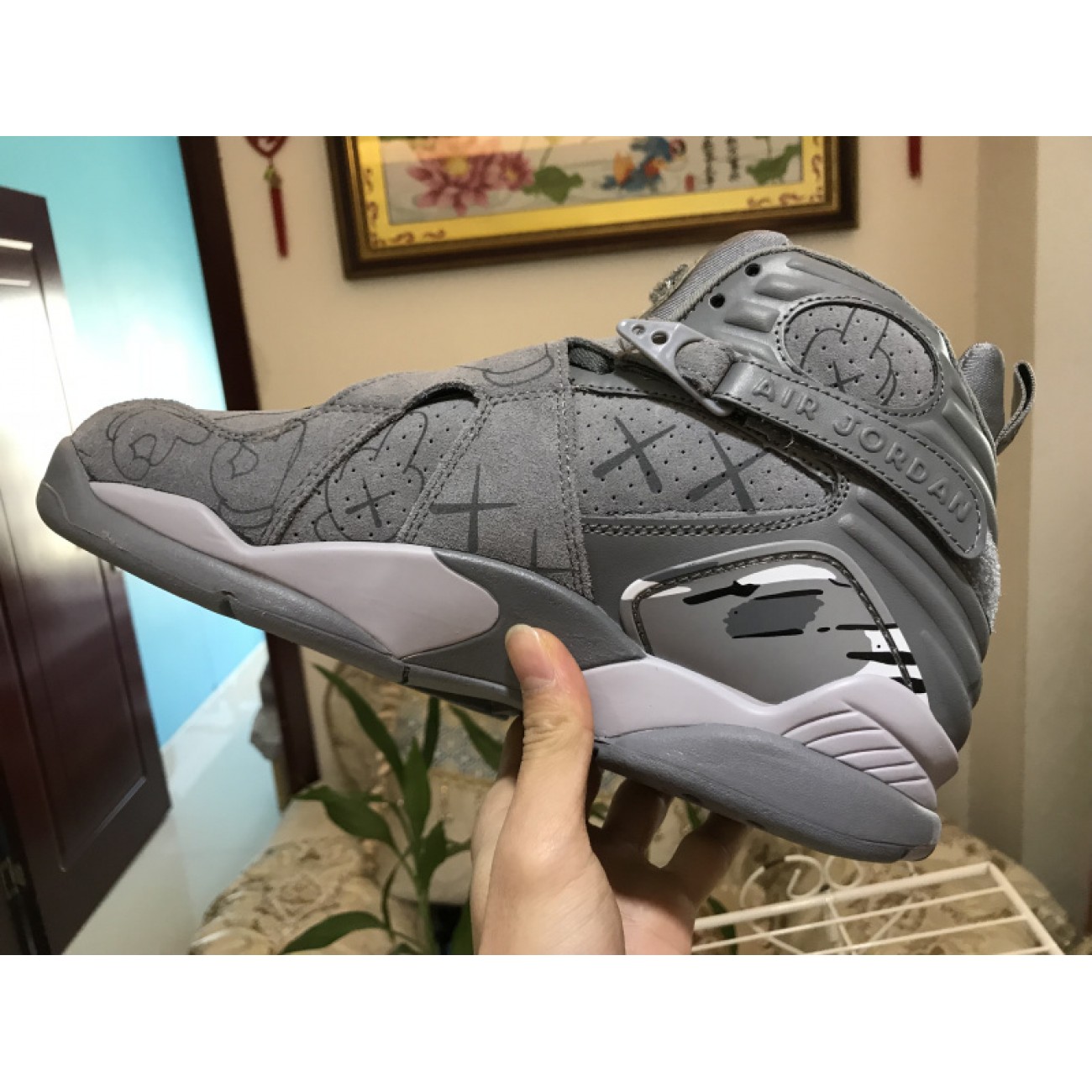 Air Jordan 8 "Cool Grey" AJ8 305381-014