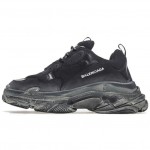 Balenciaga Triple S Sneakers Black Shoes 512176W09O1 1000