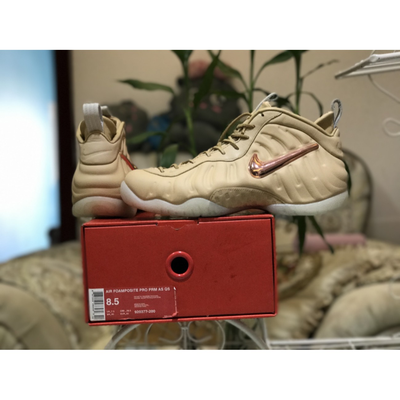 Nike Air Foamposite Pro "AS QS Tan" 920377-200