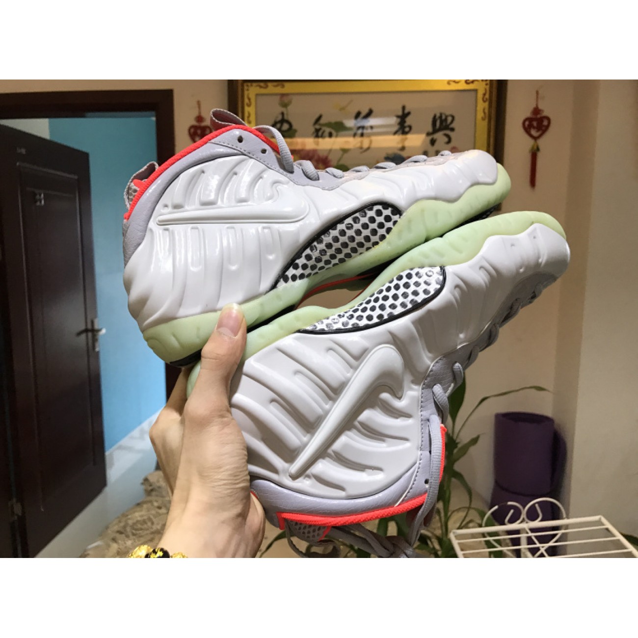 Nike Air Foamposite Pro "Prm Pure Platinum" 616750-003