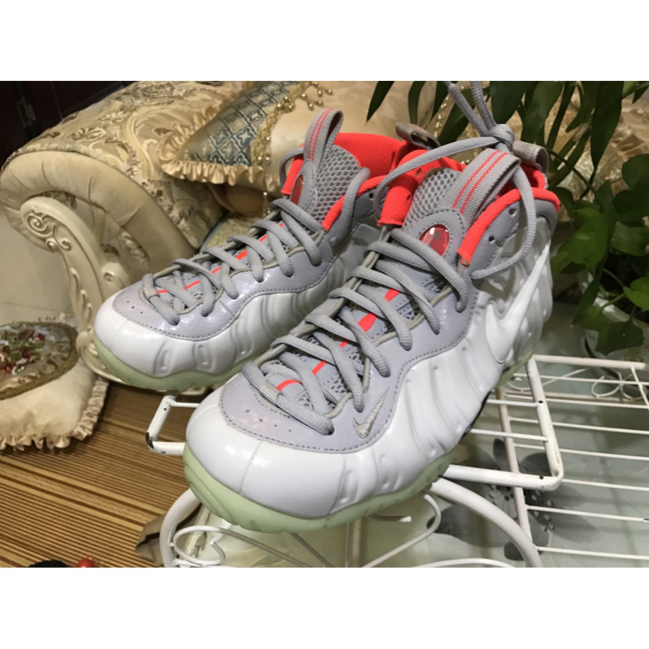 Nike Air Foamposite Pro "Prm Pure Platinum" 616750-003