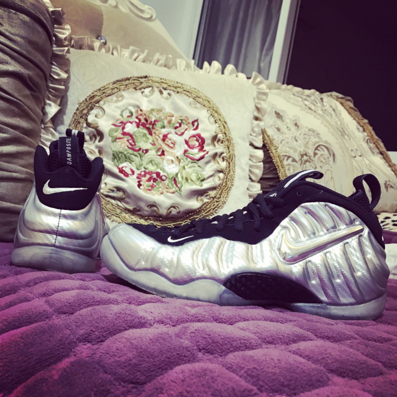 Nike Air Foamposite Pro "Silver Surfer" 616750-004