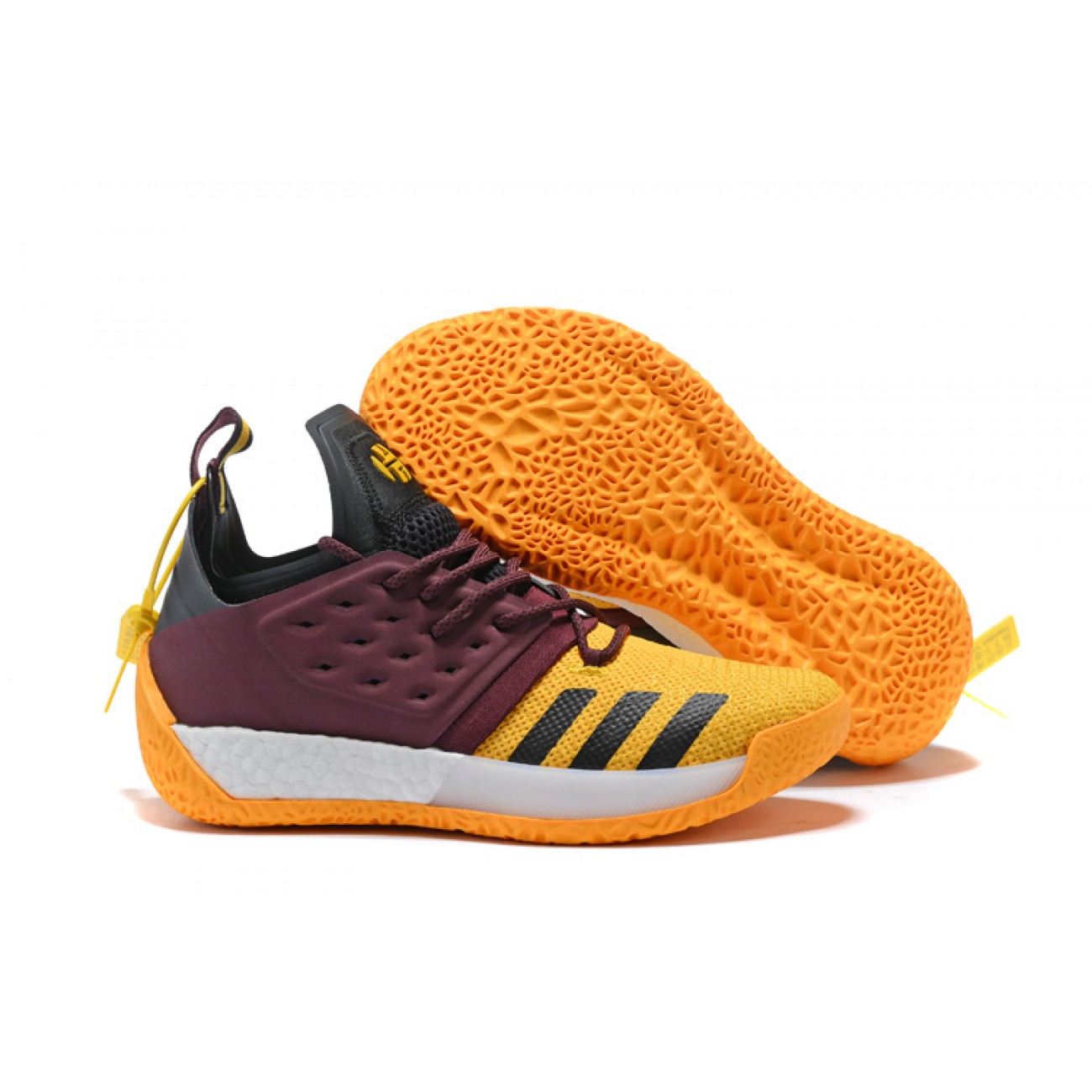 Adidas Harden Vol.2 Brown/Yellow/White