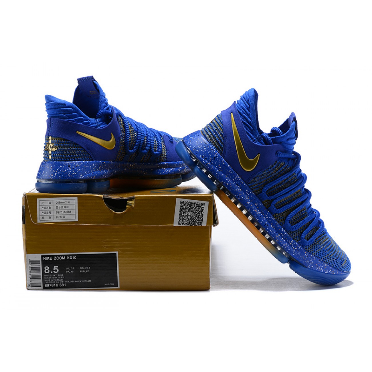 Kevin Durant KD10 "MVP" Blue/Gold