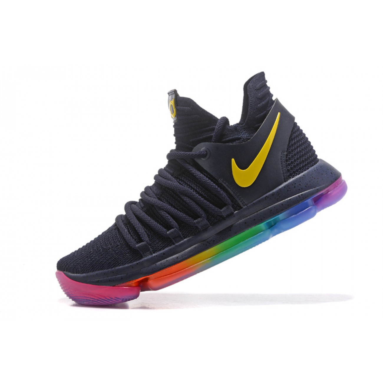 Kevin Durant KD10 "Rainbow" Black/Gold/Multicolor