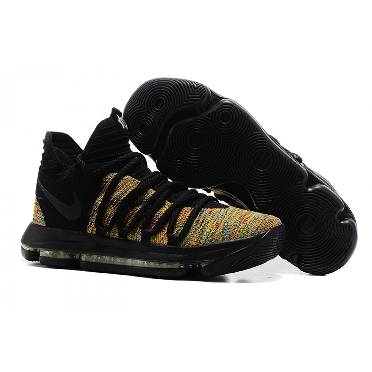 Kevin Durant KD10 "Multicolor" Black