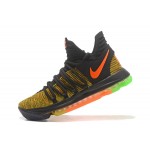 Kevin Durant KD10 "Peach Jam" Black/Orange/Green