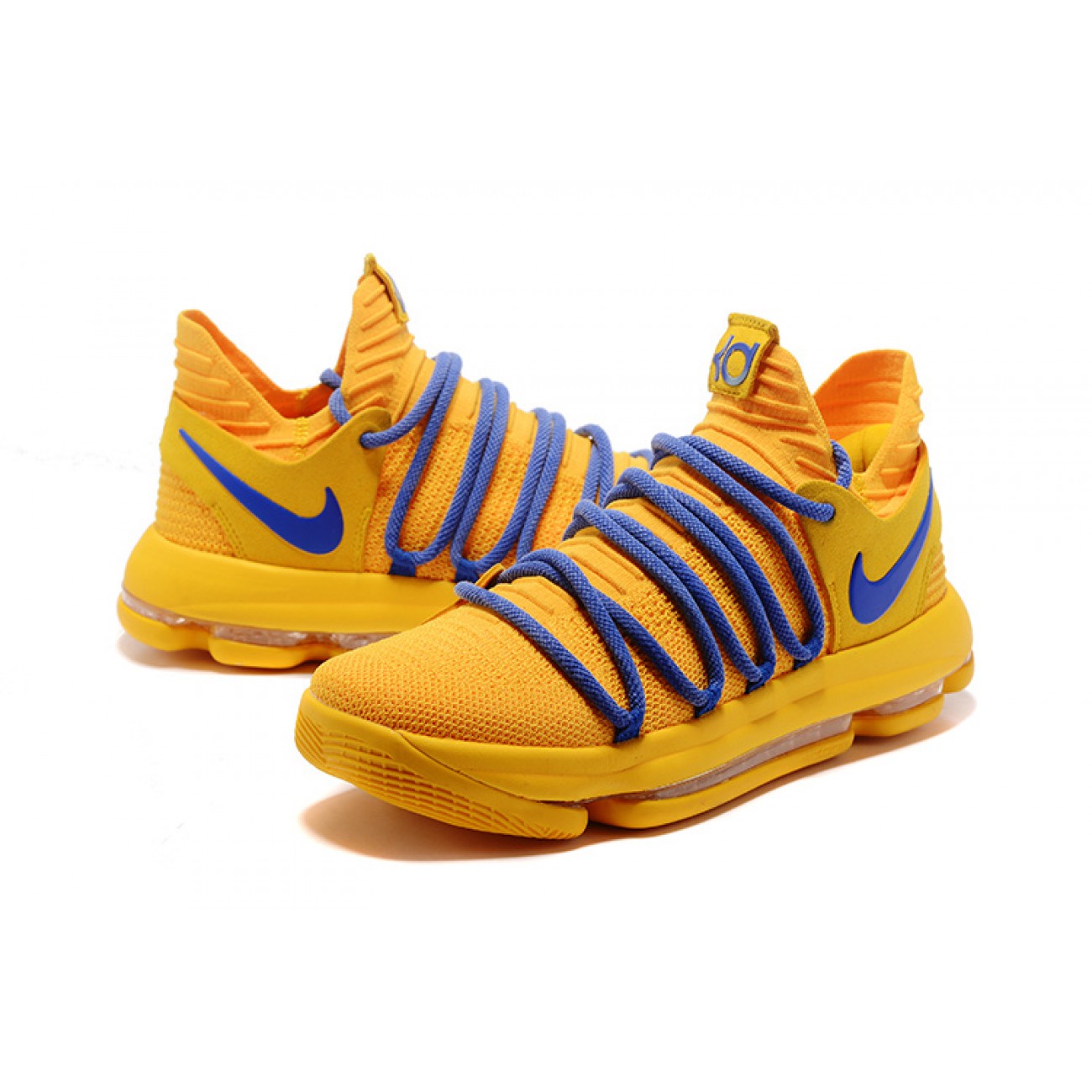 Nike Zoom Kevin Durant KD10 EP "Braves" Yellow/Blue