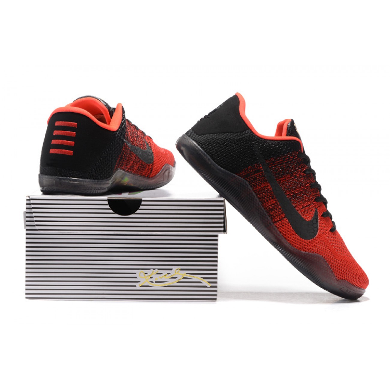 Kobe 11 Elite Low "Achilles Heel" Red/Black