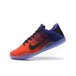 Kobe 11 Elite Low "Sunset Red" Red/Black/Blue