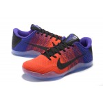 Kobe 11 Elite Low "Sunset Red" Red/Black/Blue