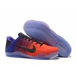 Kobe 11 Elite Low "Sunset Red" Red/Black/Blue