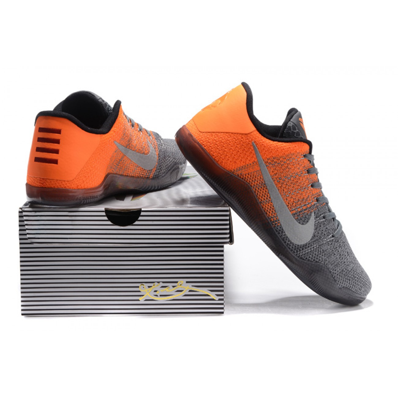 Kobe 11 Elite Low "Easter" Grey/Orange