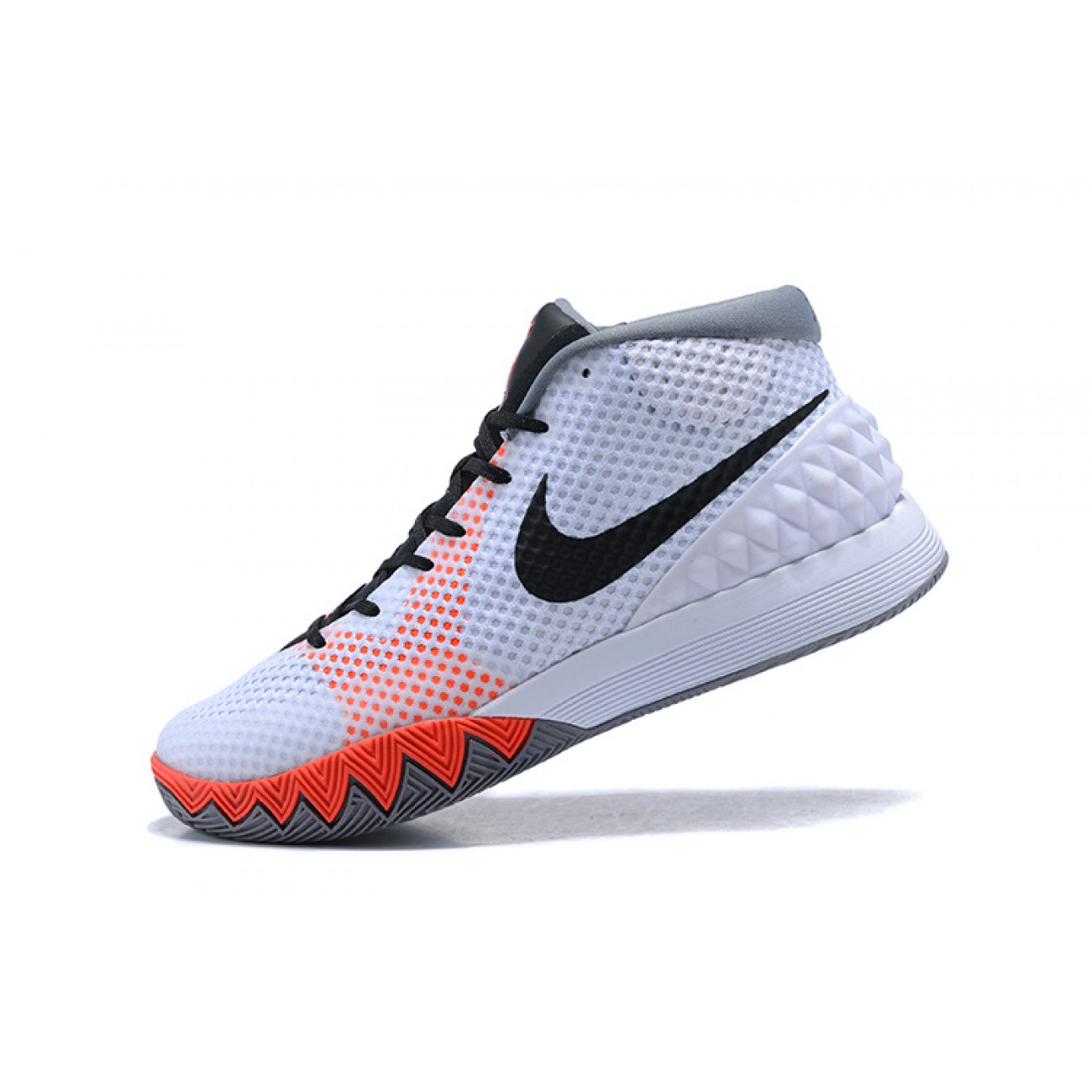 Kyrie 1 White/Watermelon Red