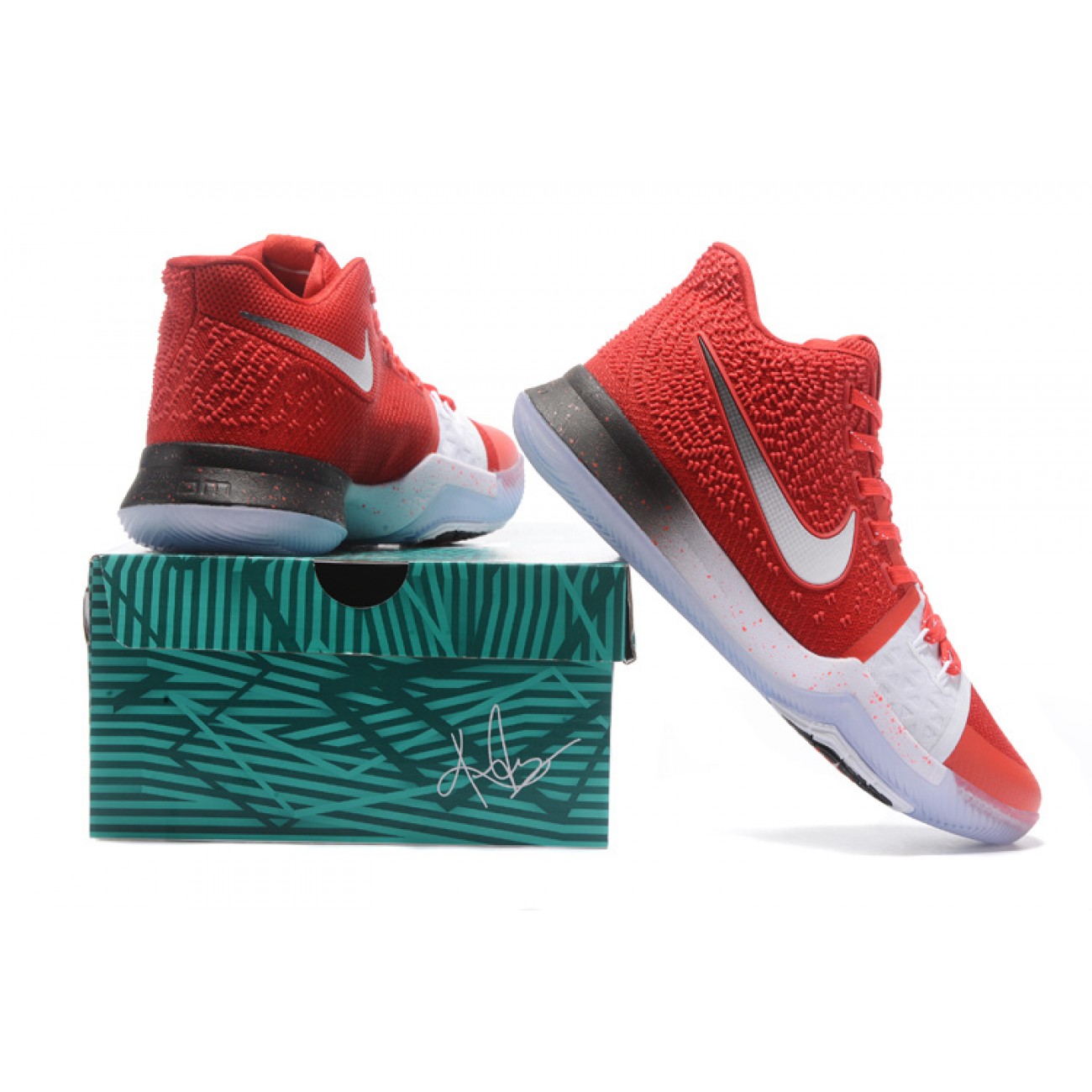 Kyrie 3 Red/White