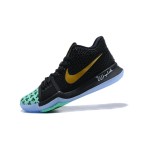 Kyrie 3 "Shamrock / Celtics" Black/Lightgreen/Gold