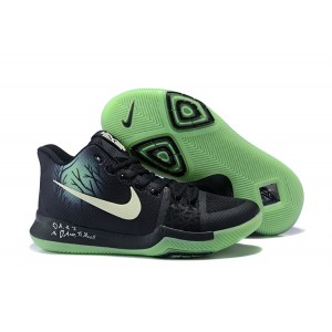 Kyrie 3 "Fear" Black/Green