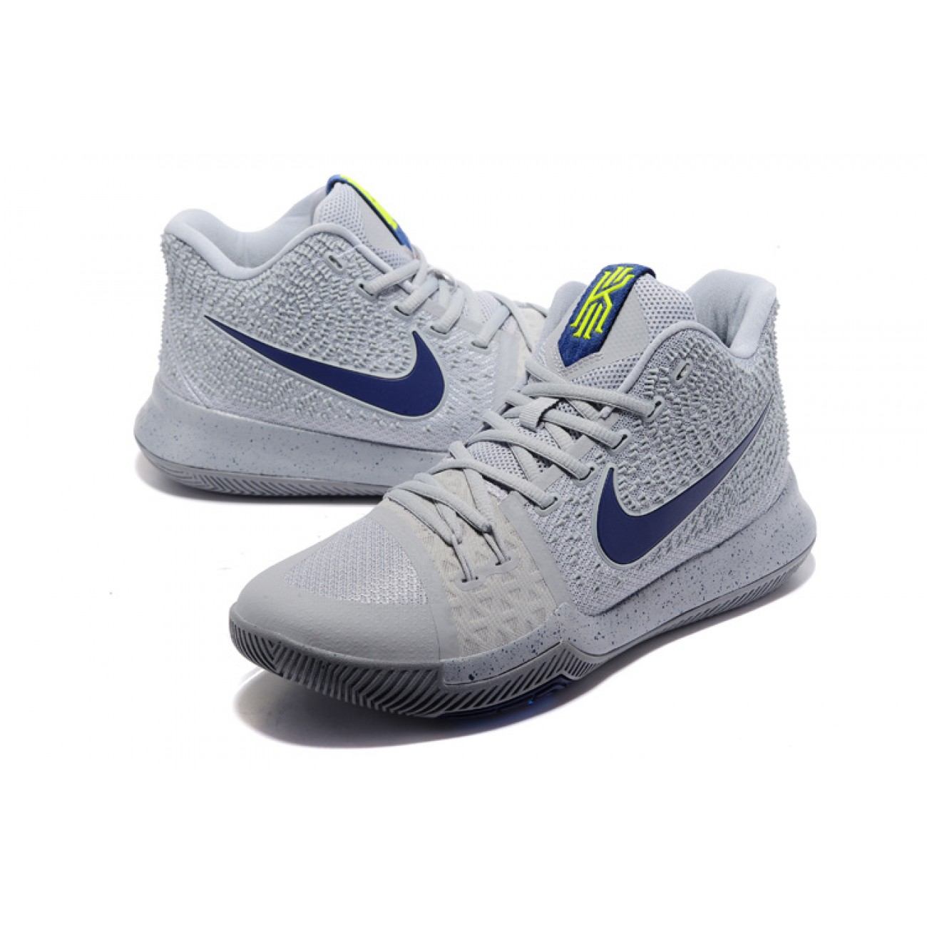 Kyrie 3 "911" Grey/Deep Blue