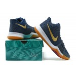 Kyrie 3 Deep Blue/Gold