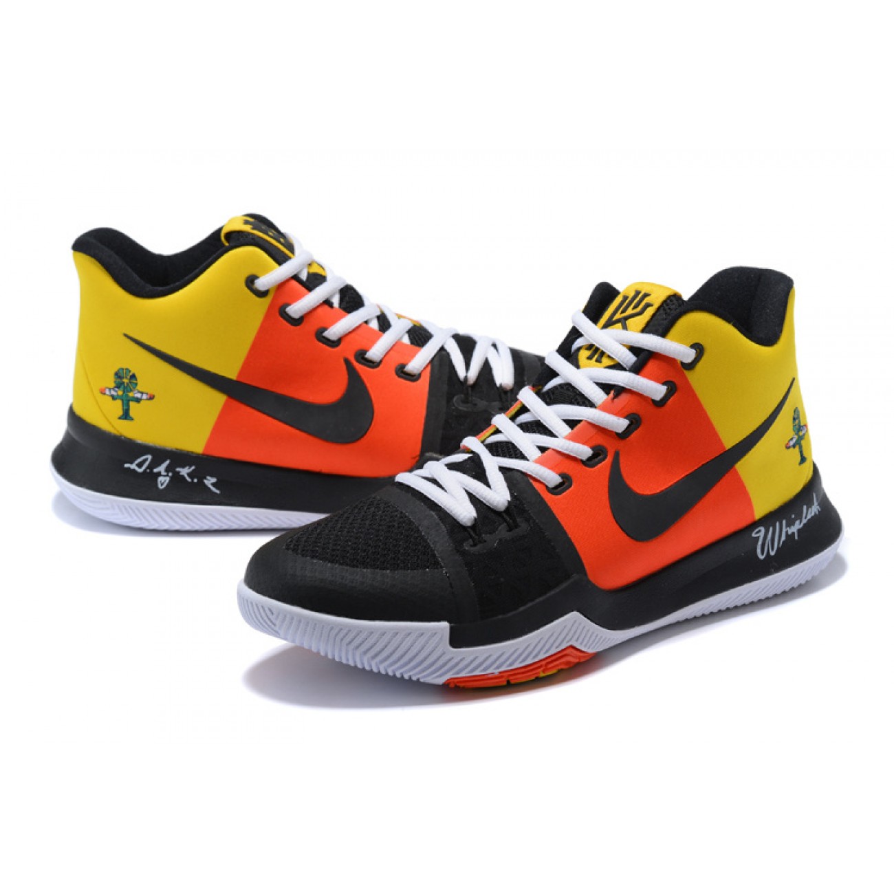 Kyrie 3 "Raygun" Black/Orange/Yellow