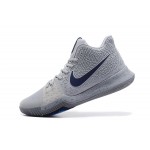 Kyrie 3 "911" Grey/Deep Blue