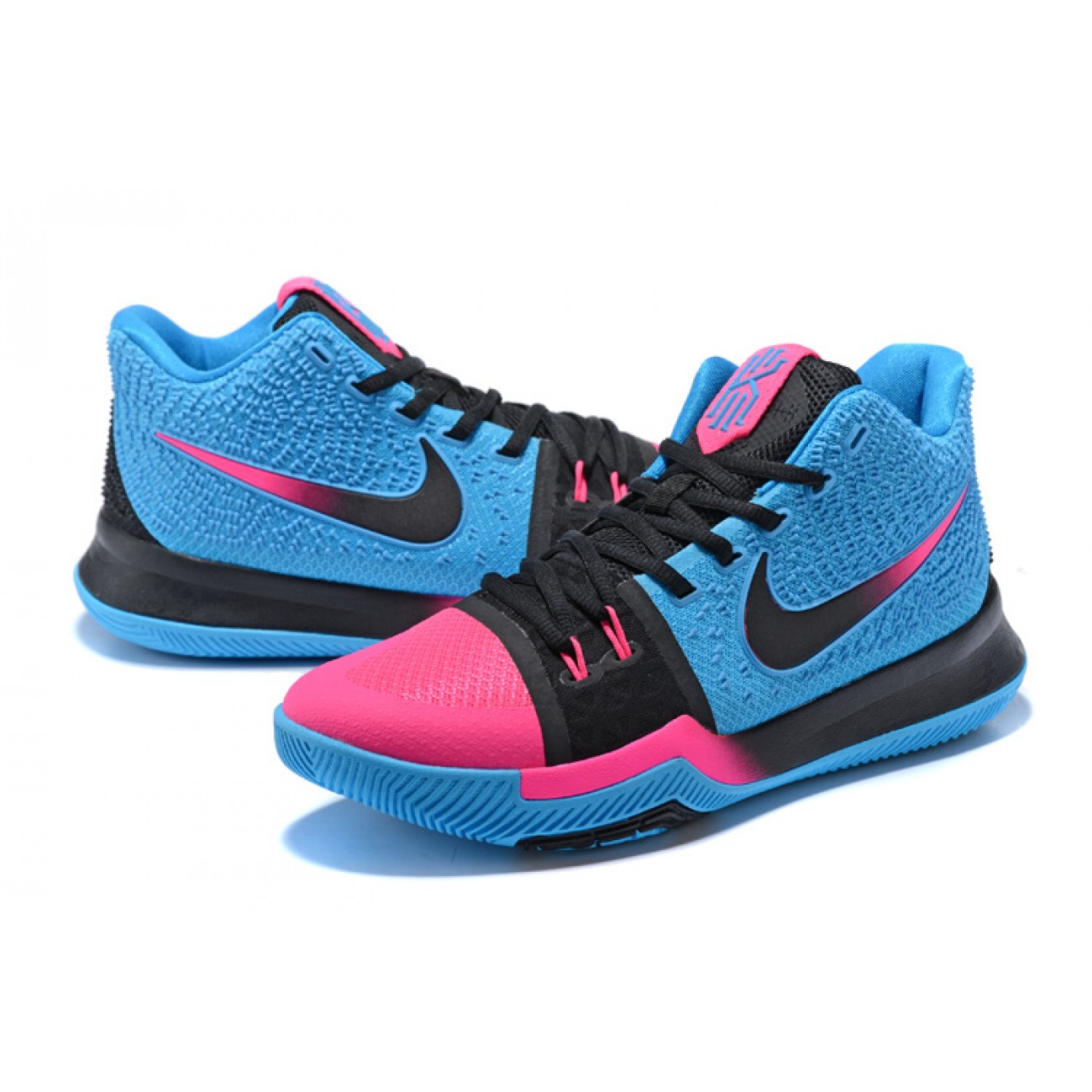 Kyrie 3 "Charity" Blue/Black/Pink