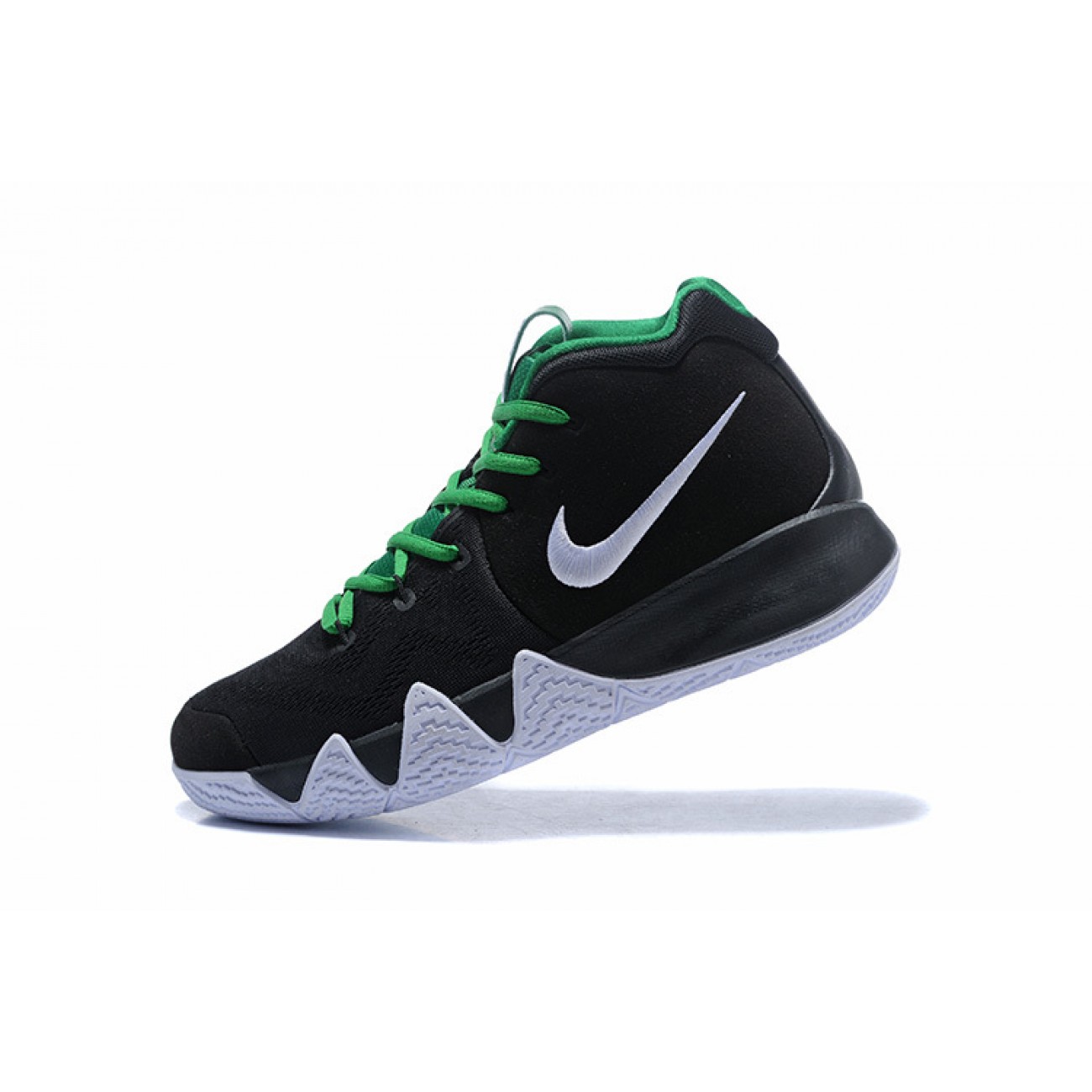 Kyrie 4 Black/White/Green