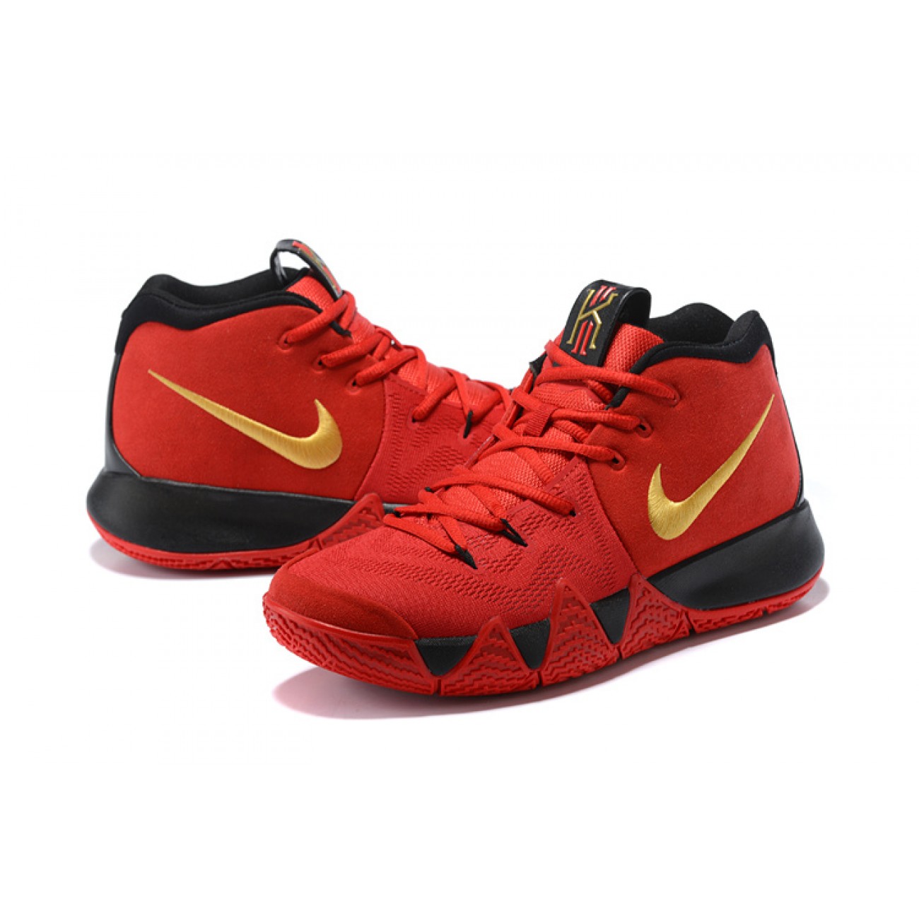 Kyrie 4 Red/Black/Gold