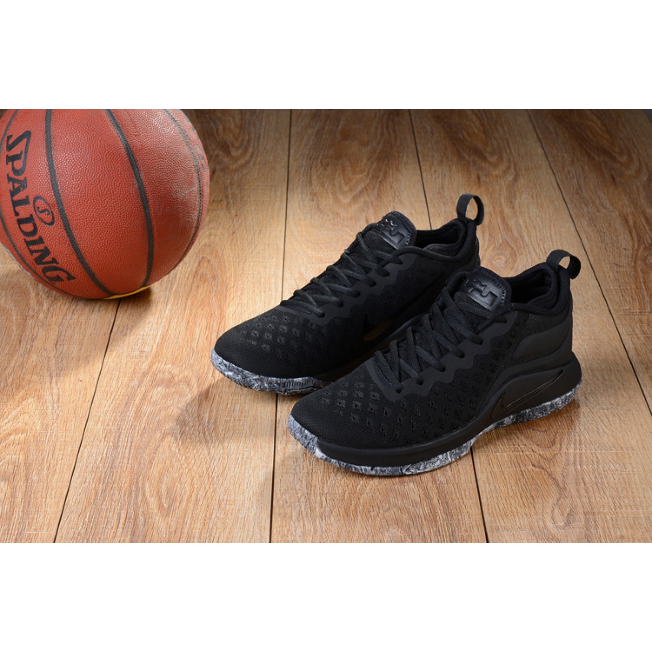 Lebron Witness 2 Flyknit Basketball Shoes "BHM" / Black