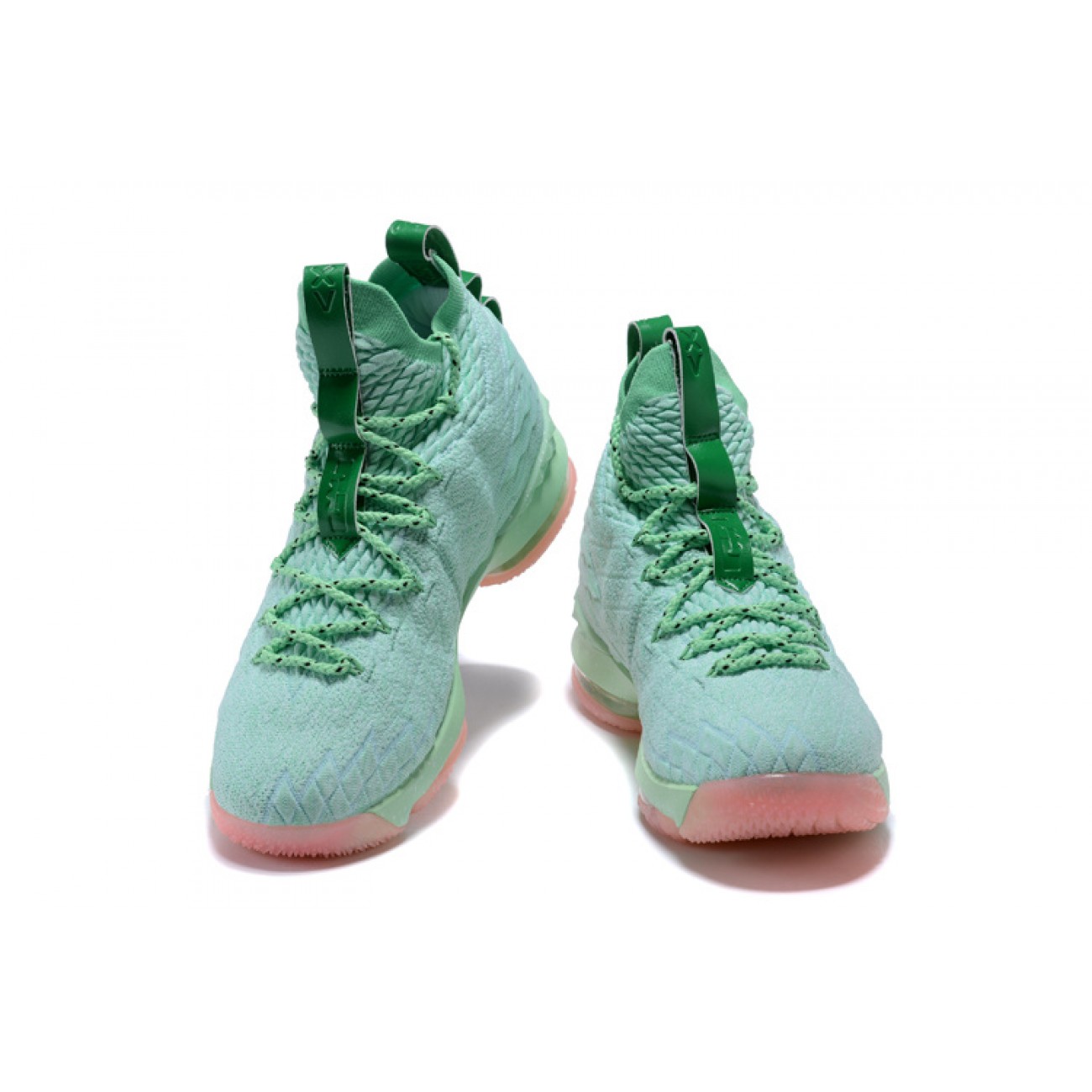 Lebron 15 Mint Green/Pink