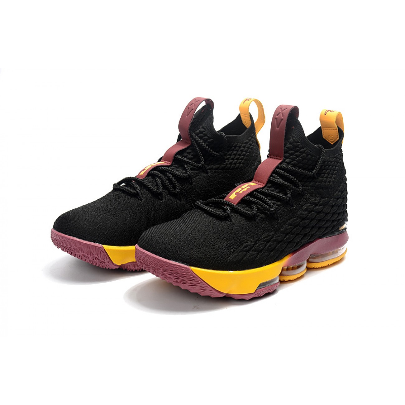 Lebron 15 "Black Cavs" Black/Purple/Gold