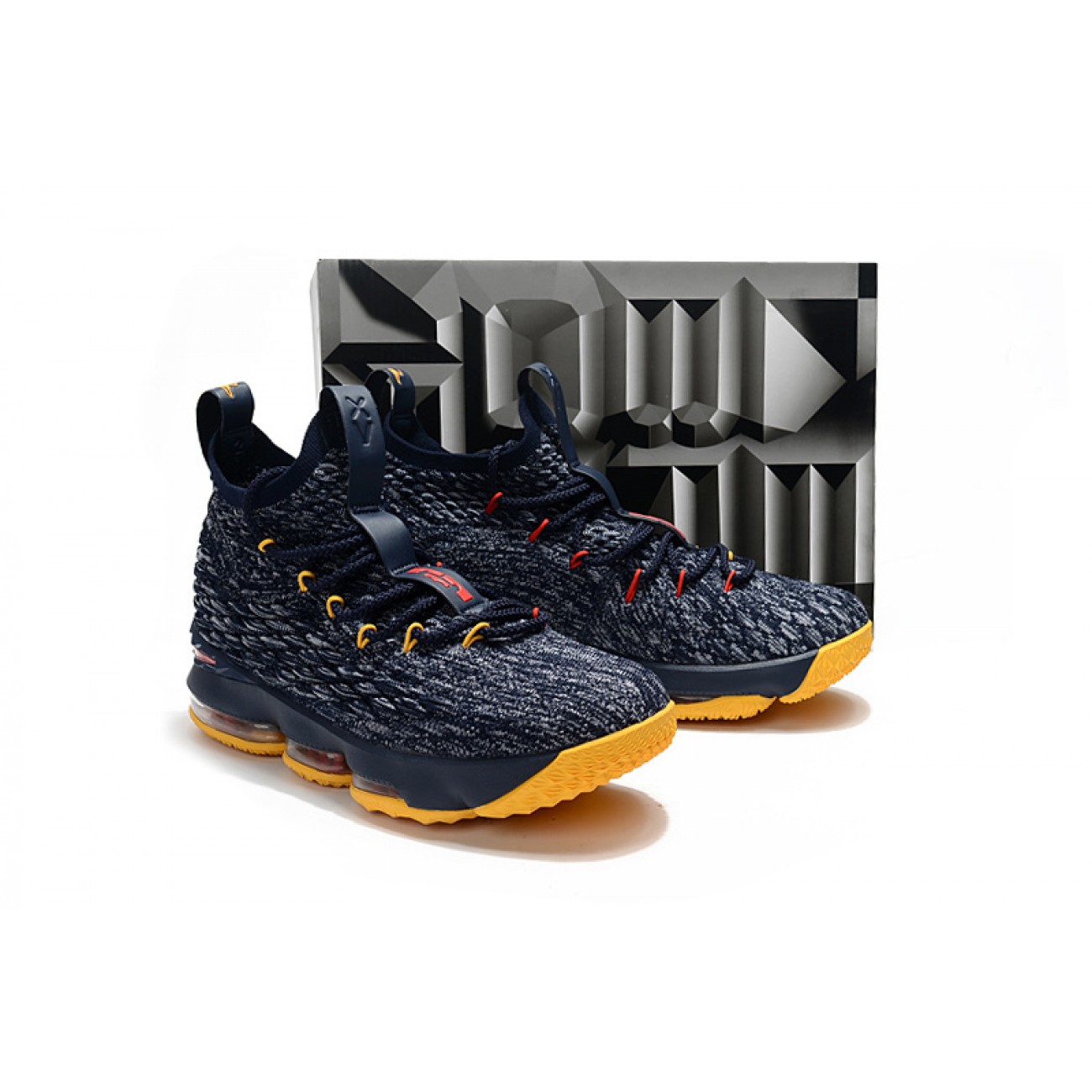 Lebron 15 Black/Red/Yellow