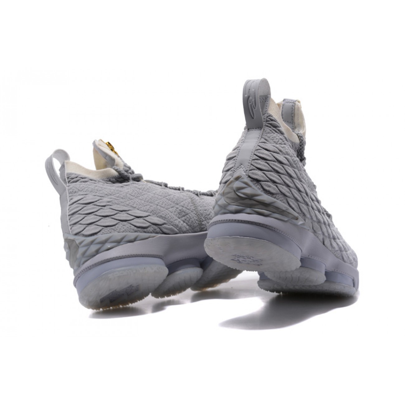 Lebron 15 "Opening Night" Grey/Gold